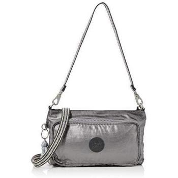 Kipling Myrte Mujer Bandolera Negro (Carbon Metallic) 24x14.5x4.5 Centímetros