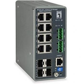 LevelOne IGU-1271 switch di rete Gestito L3 Gigabit Ethernet (10/100/1000) Grigio