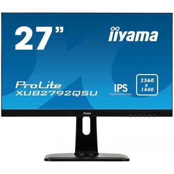 Iiyama Prolite XUB2792QSU‑B1 27” QHD UltraSlim FreeSync
