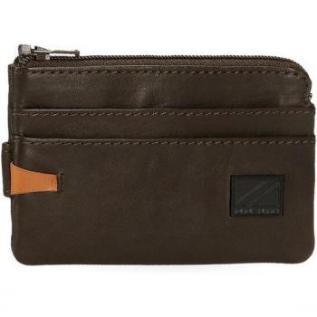 Pepe Jeans. Monedero con tarjetero Pepe Jeans Marshal Marrón