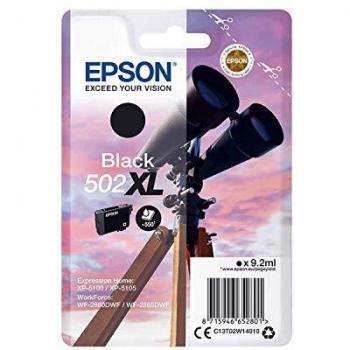 Epson 502 Series Binoculars, Original Epson Throw-Ink Cartridge, XL Format, Black