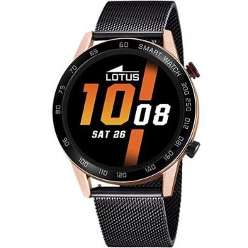 Smartwatch Lotus 50025/1 Correa De Acero Inoxidable 316l, Bluetooth, Hombre
