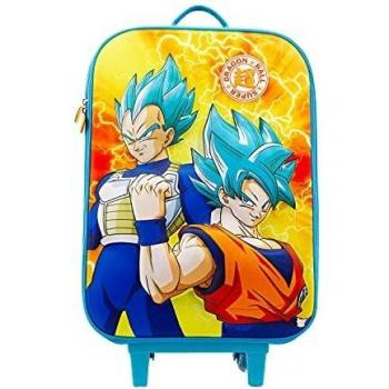 Maleta Trolley Soft 3D Dragon Ball Energy Naranja