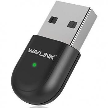 Adattatore Wireless AC600 Dual Band Dovetail WiFi USB Nero