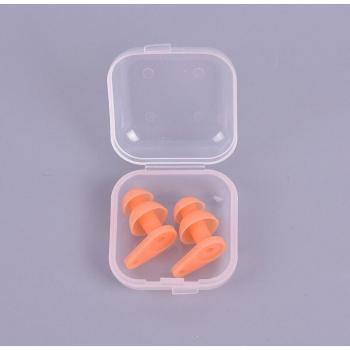 Tapón de Oído Silicona Suave Impermeable 2 Piezas