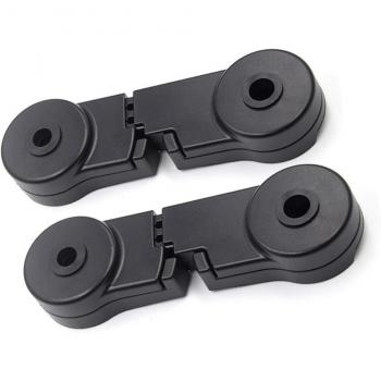 Gancho para reposacabezas de coche, clips para bolso y compras, 2 uds