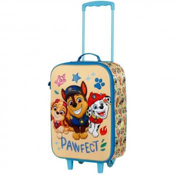 Karactermania Paw Patrol La Patrulla Canina Friendship Maleta Trolley Soft 3D, Azul
