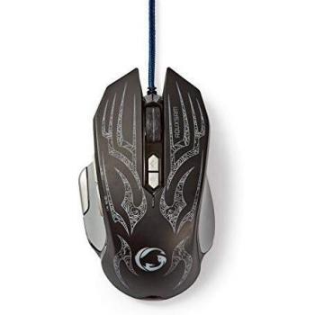 Nedis Pro Mouse Gaming 4000 DPI Cablato