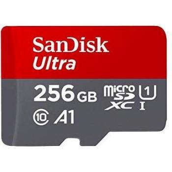 SanDisk Ultra 256GB microSDXC Memory Card (UHS-I Class 10)