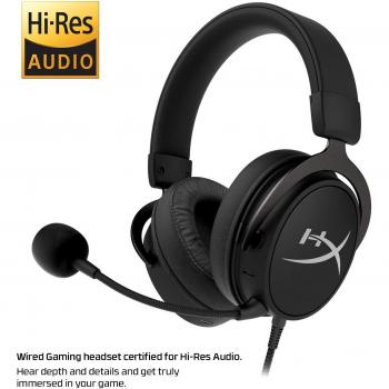 HyperX HX‑HSCAM‑GM Cloud Mix Cuffie Gaming Cablate Nero