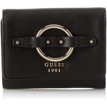 Guess Dixie, Cartera. para Mujer, Negro (Black/Bla), 12.5x11x3 Centimeters (W x H x L)