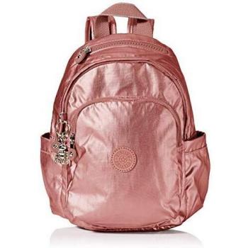 Kipling Delia Mini Mochila Mujer Rojo (Metallic Rust) 22x29.5x18 Centímetros (An x Al x Pr)