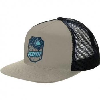 Gorra Dynafit Trucker Beige con Parche