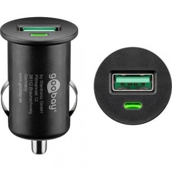 Caricatore USB da auto Quick Charge 3.0 2.4A 18Watt