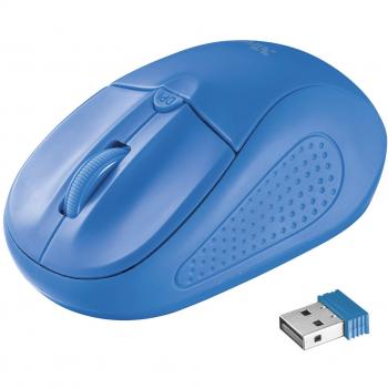 Trust 20786 Wireless Mouse 1600 DPI Blue