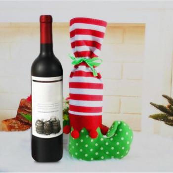 Funda Navideña de Vino Tinto