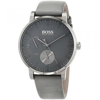 Reloj Multiesfera BOSS de Cuarzo con Correa de Cuero para Hombre