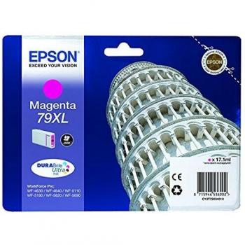 EPSON 79XL C13T79034010 ORIGINALE CARTUCCIA INCHIOSTRO MAGENTA PER WF 4630DWF 17,1ml 1PZ
