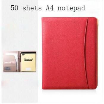 Portafolio Ejecutivo A4 con Calculadora y Clip