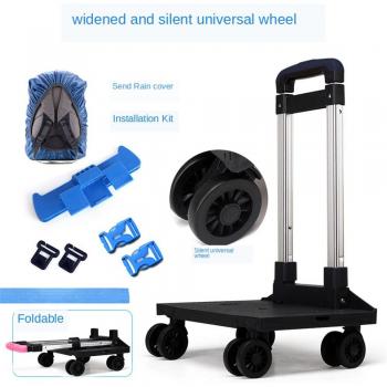 Mochila escolar B-LIFE con carrito plegable