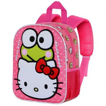 Mochila 3D Hello Kitty Divertida 31x26x11cm