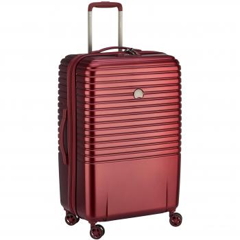 DELSEY Paris CAUMARTIN Plus Maleta, 70 cm, 71 Liters, Rojo (Bordeaux)