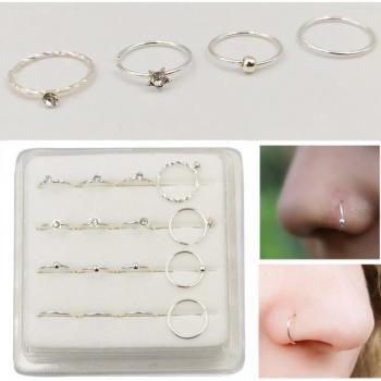 Anillo de Nariz Plata Esterlina 925