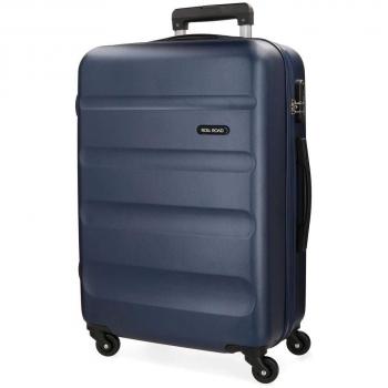 Roll Road Flex Maleta Mediana Azul 46x64x23 cms