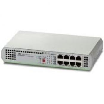 Allied Telesis AT-GS910/8E-50 No gestito Gigabit Ethernet (10/100/1000) Grigio