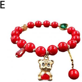 Pulsera Tigre Rojo Zodiacal 2022