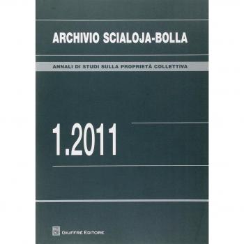 Archivio scialoja-bolla 1/2011: Vol. 1