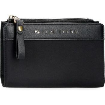 Pepe Jeans. Cartera con tarjetero Morgan negro