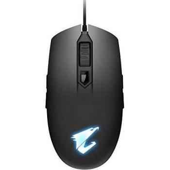 Gigabyte Aorus M2 Mouse da Gioco Cablato Nero con RGB 6200 DPI