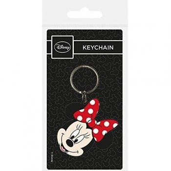 Llavero de Goma Minnie Head