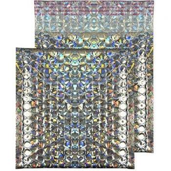 Pack‑Blake 165 × 165 mm – Enveloppe carrée holographique à autocollant