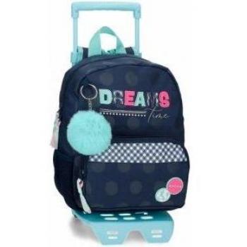 Movom para niños. Mochila pequeña Movom Dreams time con carro azul