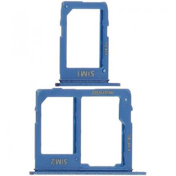 Repuesto Bandejas Tarjetas Nano SIM Azules Samsung Galaxy A6