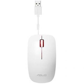 Mouse Asus UT300 con colore bianco e rosso