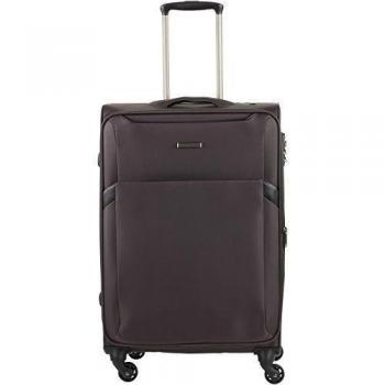 Maleta de Viaje D&N 7600 con 4 Ruedas, 61 cm Marrón