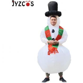 Disfraz Inflable de Muñeco de Nieve JYZCOS