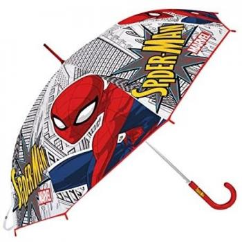 Paraguas manual 46 cm rojo de Spiderman Great Power