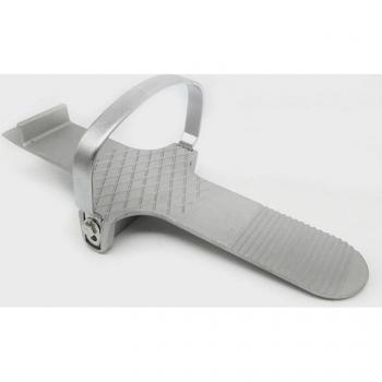 Tablero Elevado de Madera con Vidrio y Hebilla