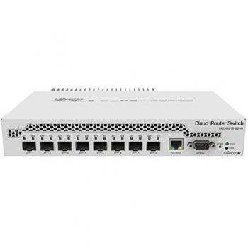 Mikrotik CRS309-1G-8S+ Managed Gigabit Ethernet (10/100/1000) PoE Power Over Ethernet White