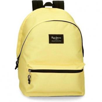 Mochila Aris Colorful Amarillo Claro Pepe Jeans