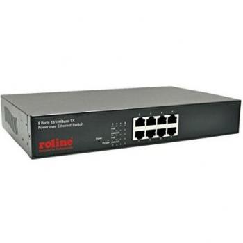 ROLINE Switch PoE Fast Ethernet 8 porte 130 W