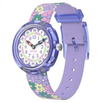 Flik Flak Reloj Unisex Flower Fields FBNP240 Bio PET Lila