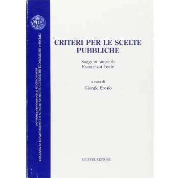 Criteri per le scelte pubbliche