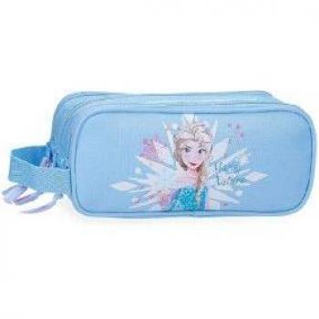 Estuche Escolar Disney Frozen Magic Ice Azul
