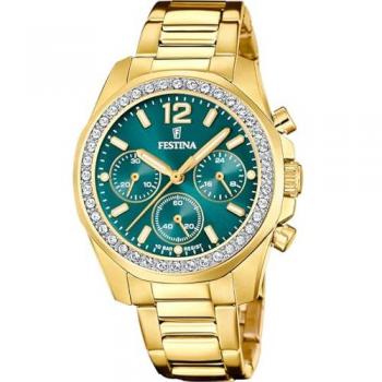 Reloj Festina Mujer Rainbow Verde Acero F20609/6