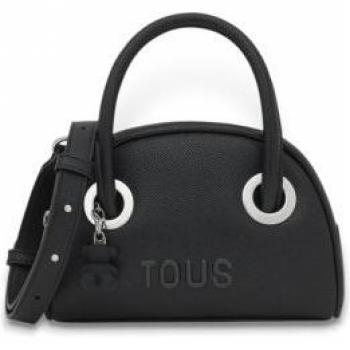 Bolso Bowling S Poppy Negro Casual en Poliuretano